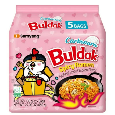 Buldak Carbonara Value pack (5x145g)