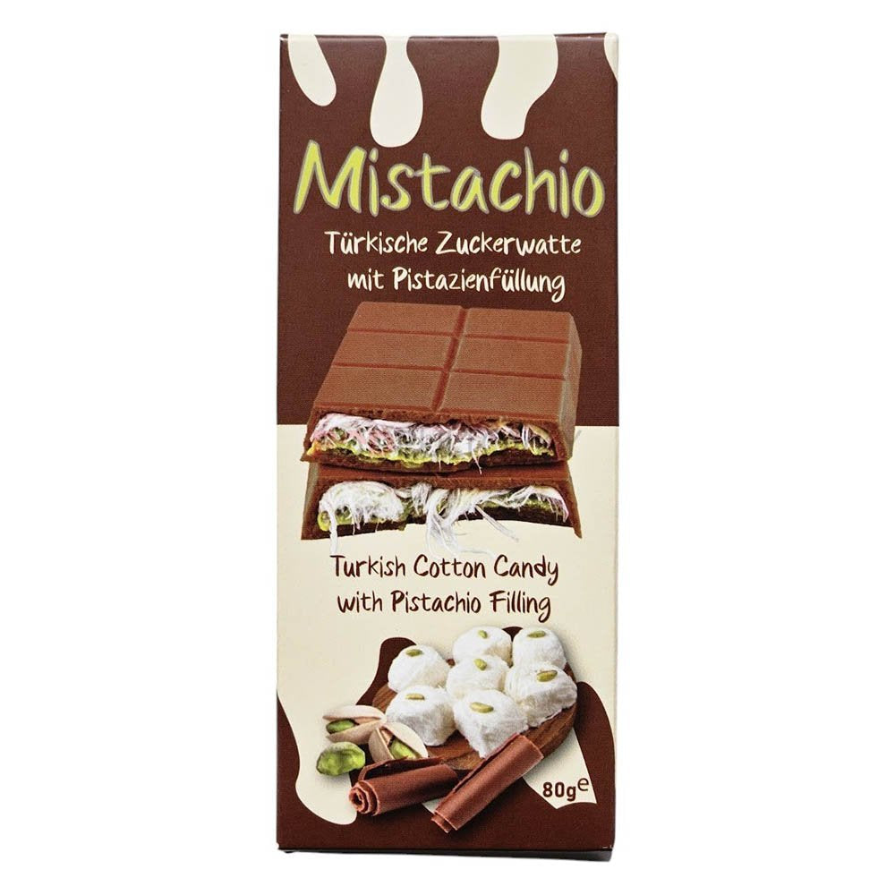 Mistachio – Cheveux d’ange au chocolat au lait de Dubaï