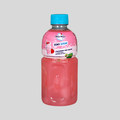Mogu Mogu - Drink - Thaïlande (320ml) - Sugar Free - Strawberry & Cream