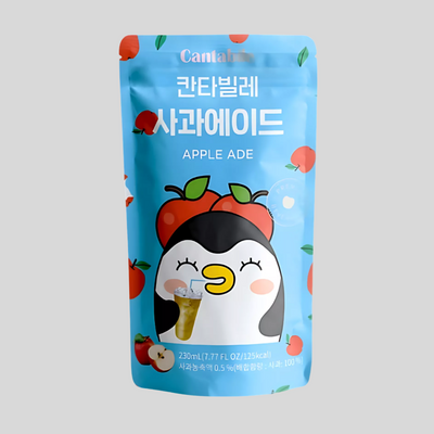 Cantabile - Corée - Pochettes breuvage - 230ml - Apple Ade