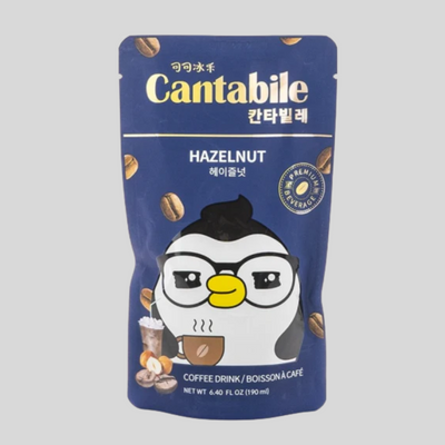Cantabile - Corée - Pochettes breuvage - 230ml - Hazelnut