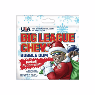 Big League Chew - Bubble Gum - Pickoff Peppermint