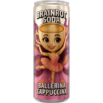 Brainrot - Soda (250ml) - Ballerina Cappucina