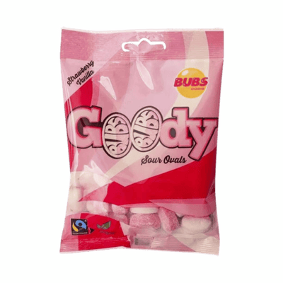 Bubs - Bonbons suédois (90g) - Goody - Strawberry Vanilla
