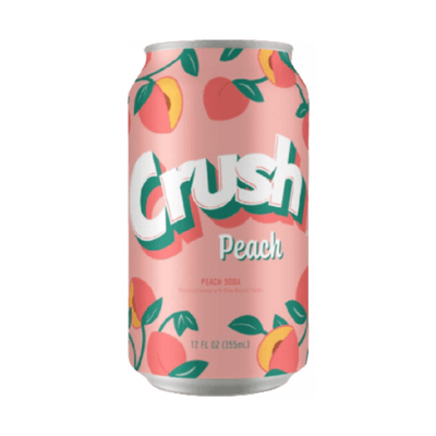 Crush Soda (355ml) - Peach