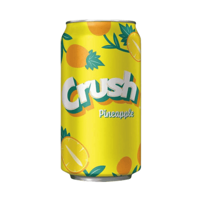 Crush Soda (355ml) - Pineapple