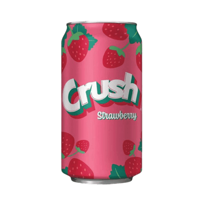Crush Soda (355ml) - Strawberry