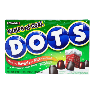 Tootsie Roll - Dots - Lumps of Coal