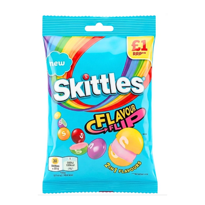 Skittles - Flavour Flip pouch - 109g