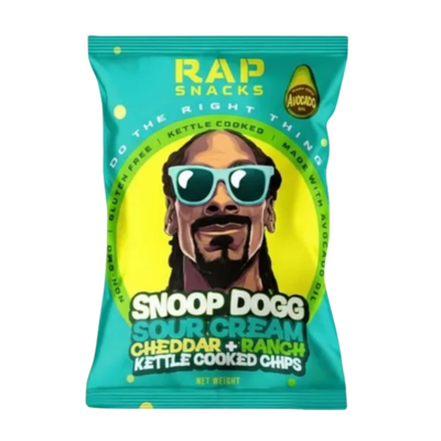 Rap Snacks - Snoop Dogg (28g) - sour cream & cheddar