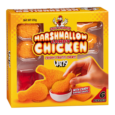 Fruit Flavored - Marshmallow Candy Chicken