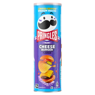 Pringles -  (156g) - Team - Cheeseburger