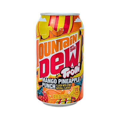 Mountain Dew - Trolli - Mango Pineapple - 355 ml