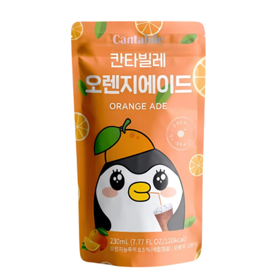 Cantabile - Corée - Pochettes breuvage - 230ml - Orange Ade
