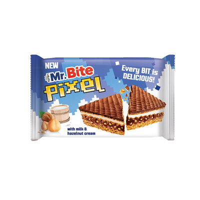 Mr.Bite - Pixel - Milk & Hazelnut Cream