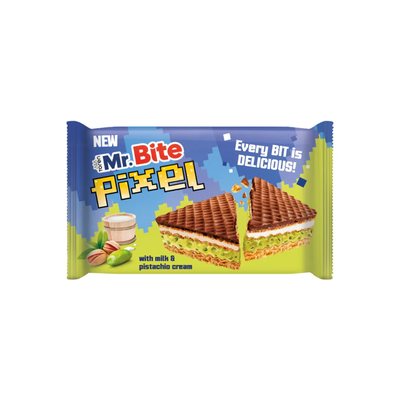 Mr.Bite - Pixel - Milk & Pistachio Cream