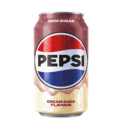 Pepsi - Zero Sugar (330ml) - Cream soda