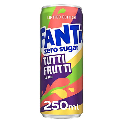 Fanta - France (330ml) - Tutti Frutti (sans sucre)