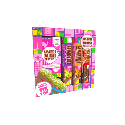 Habibi - Chocolat au lait knafeh & pistache - Coffret