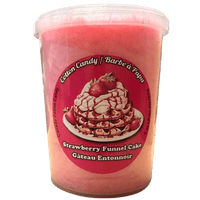 Strawberry Funnel Cake