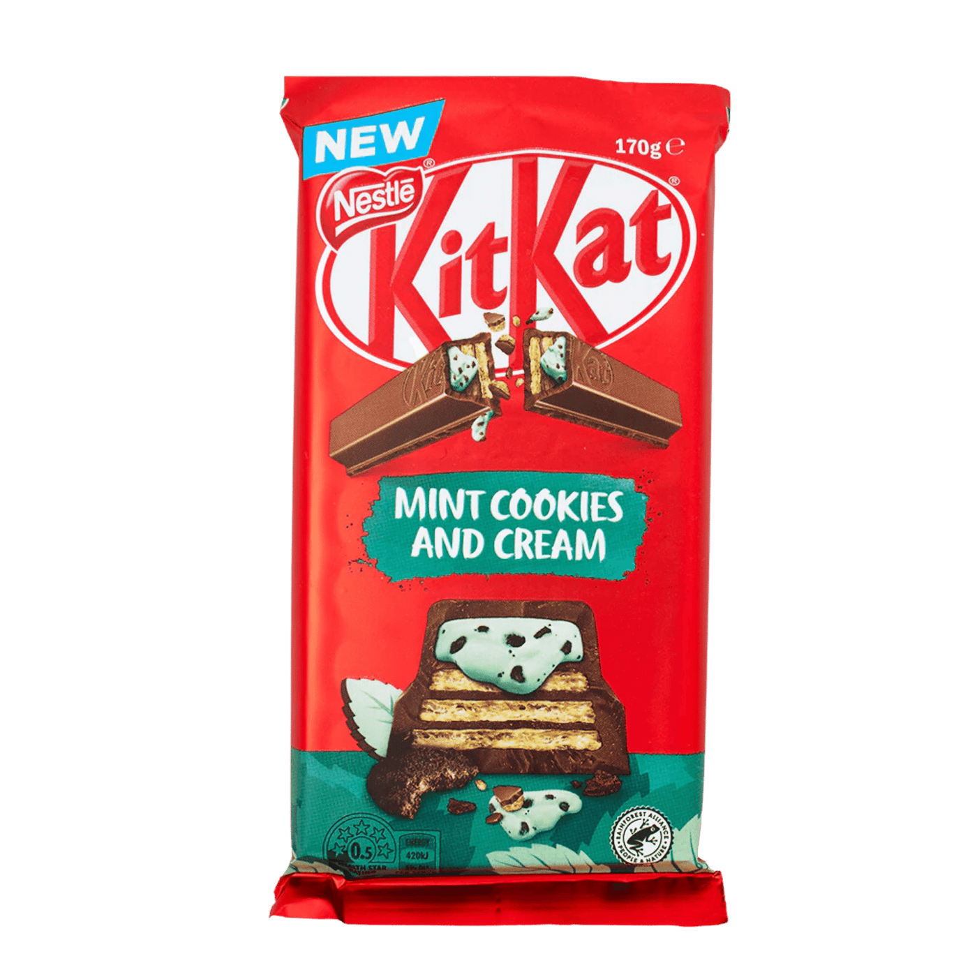 Kit Kat - Mint Cookies & cream - Australie
