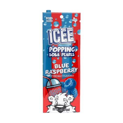 Icee - Popping Boba Pearls - Blue Raspberry