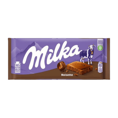 Milka - Allemagne - Noisette - 100g (exp 26-06)