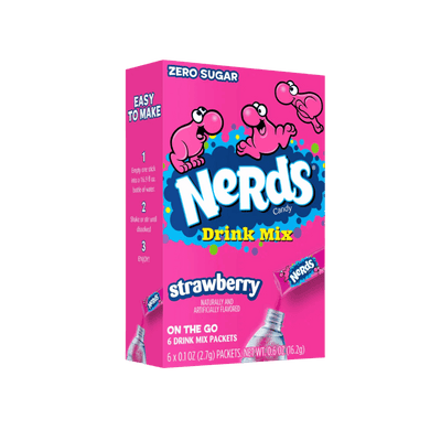 Nerds Drink Mix Zero Sugar - Strawberry
