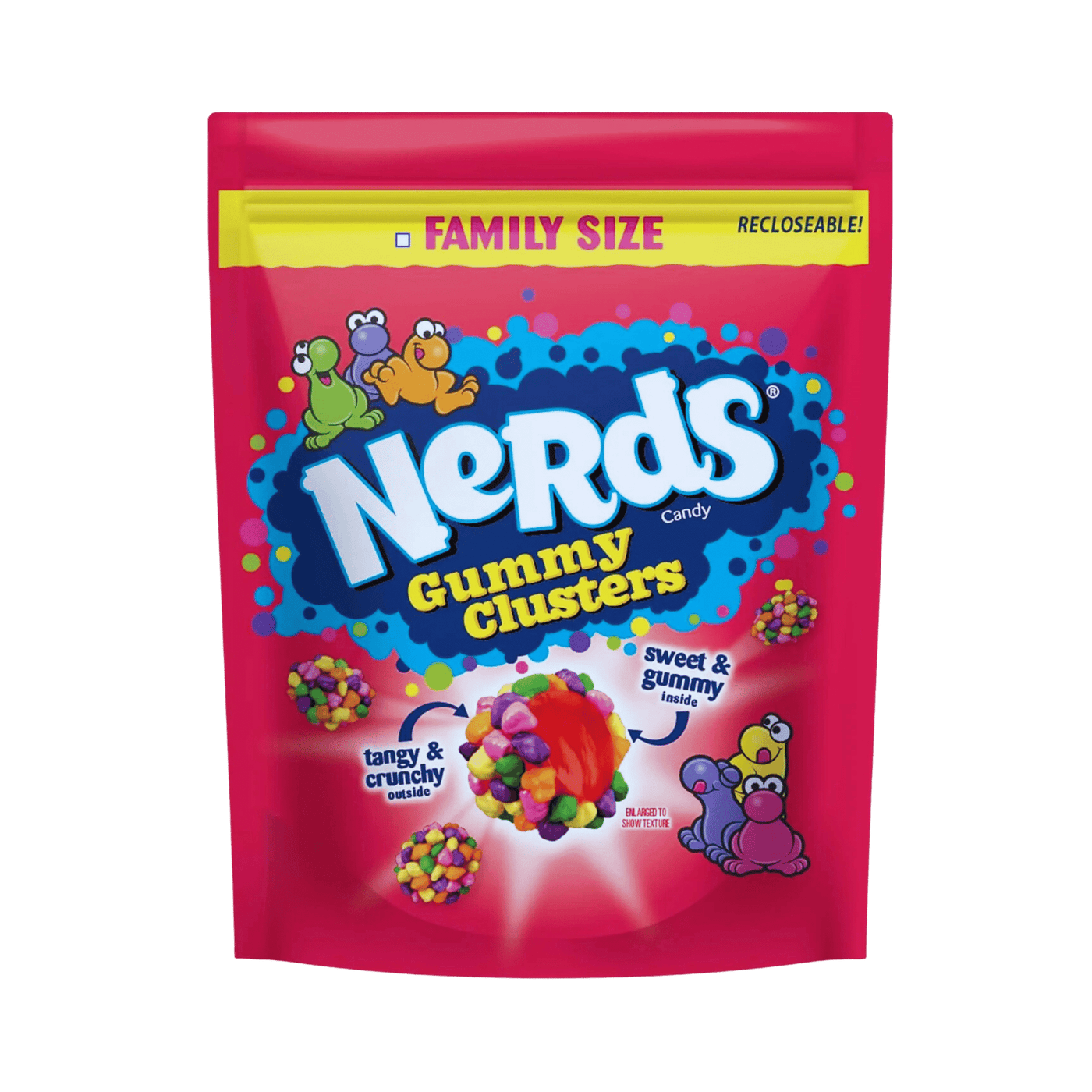 Nerds Gummy Clusters - Rainbow - Family Size
