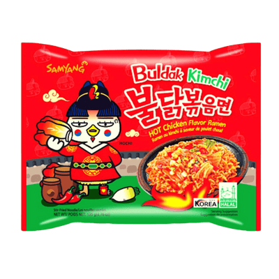 Samyang Buldak Ramen (140g) - Kimchi