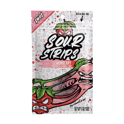 Sour Strips (96g) - Lemonberry