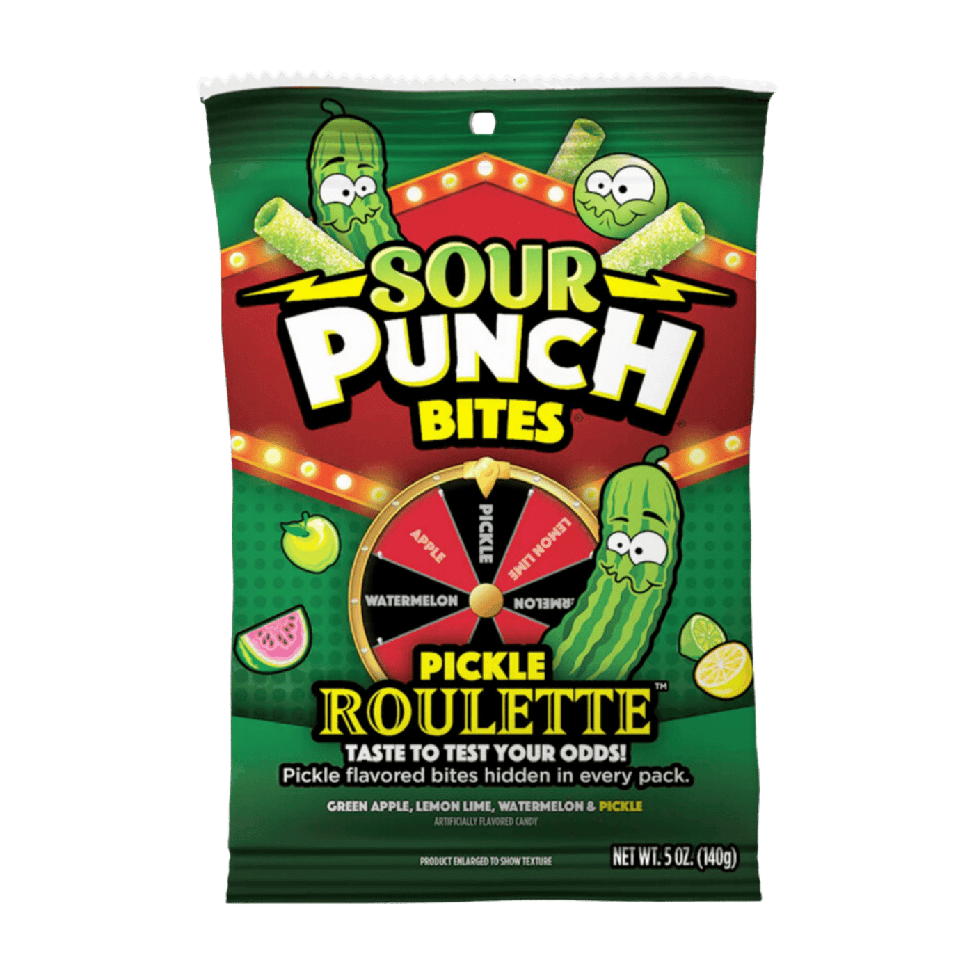 Sour Punch - Pickle Roulette Bag - 5oz