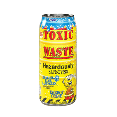 Toxic Waste - Energy Drink (473ml) - Baneful Blue Raspberry