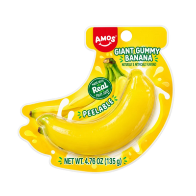 Amos - Giant Peelerz (135g) - Banane