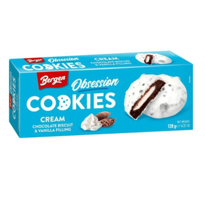 Bergen - Cookies (128g) - Obsession Cookies & Cream Vanilla