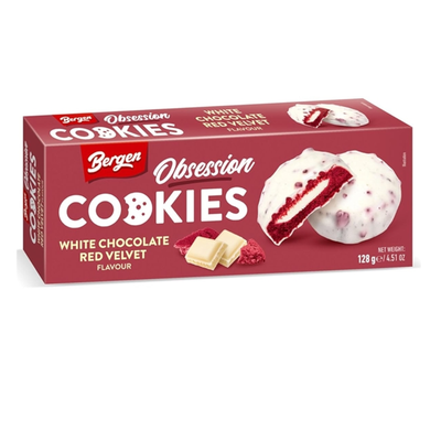 Bergen - Cookies (128g) - Obsession Cookies Red Velvet