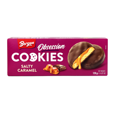 Bergen - Cookies (128g) - Obsession Cookies Salty Caramel