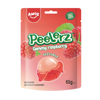 Amos - Mini Peelerz - Raspberry (65g)