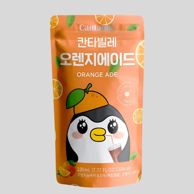 Cantabile - Corée - Pochettes breuvage - 230ml - Orange Ade