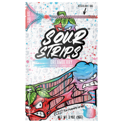 Sour Strips (96g) - Dreamberry