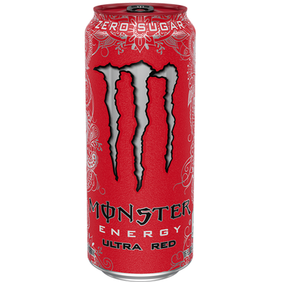 Monster Energy - 473 ml - Ultra Red (Sugar Free)