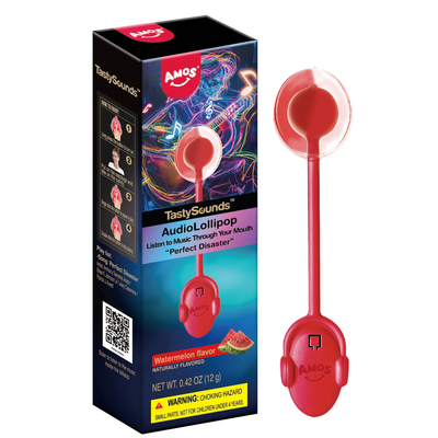 Amos - TastySounds Audio Lollipop - Watermelon (Perfect Disaster)