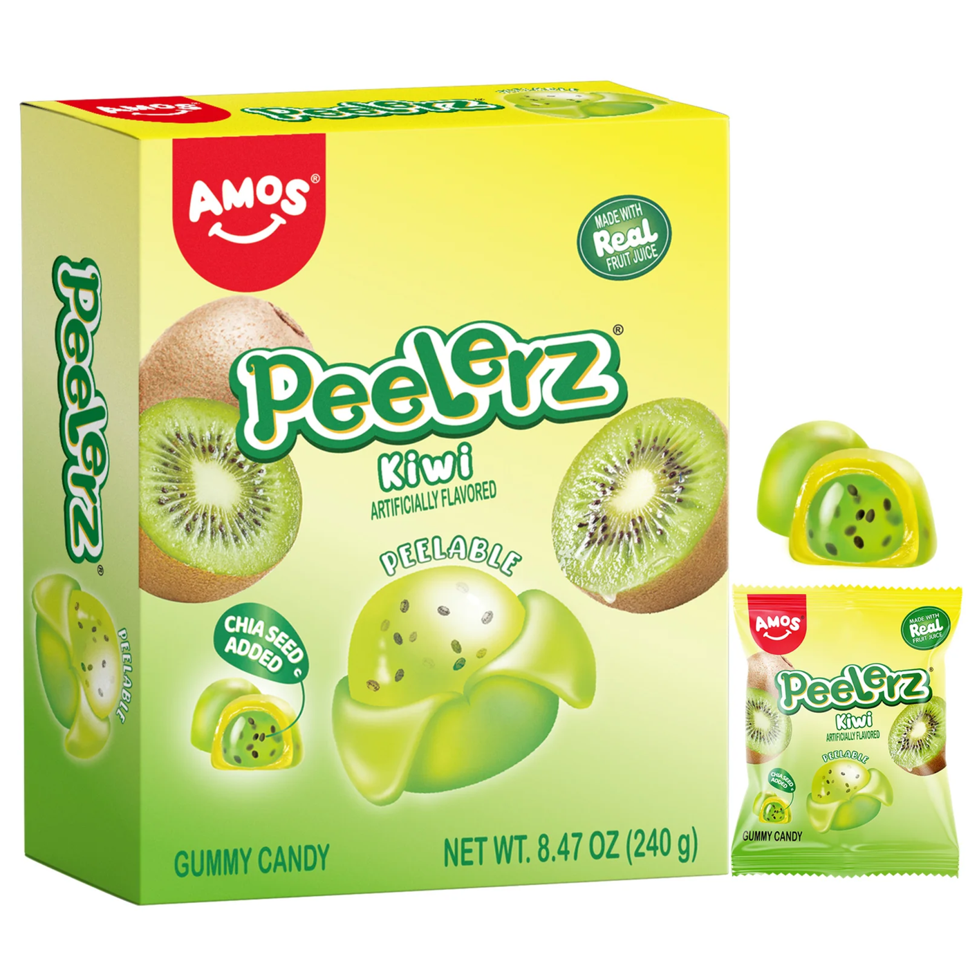 Amos - Gummy Peelerz - Kiwi