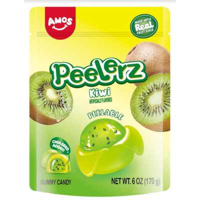 Amos - Gummy Peelerz - Kiwi (170g)