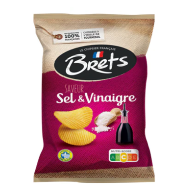 Bret's Chips - France (125g) - Sel et Vinaigre