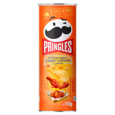 Pringles - Smokey Bacon - Sweet N Spicy Korean Fried Chicken (100g)