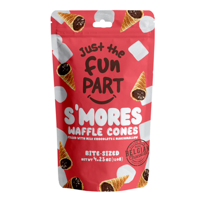 Just The Fun Part - Waffle Cones - 120g - S'Mores