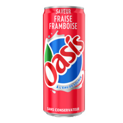 Jus Oasis - France - Fraise Framboise