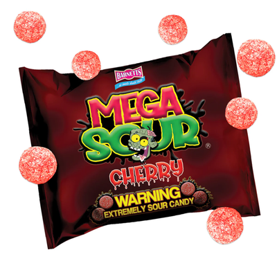 Barnetts - Mega Sour Candy (104g) - Cherry