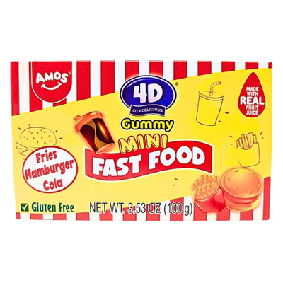 Amos 4D - Gummy Mini Fast Food